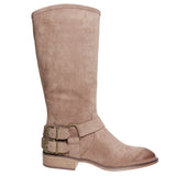 Nevada's Taupe Suede Mid Calf Boot