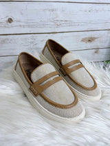 Marshal's Caramel Combo Loafers