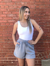 Modal Poly Span Grey shorts