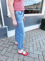 Rylynne's High Rise Barrel Jeans
