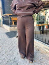 Modal Cropped Wide Leg Pants