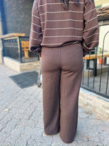 Modal Cropped Wide Leg Pants