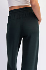 Modal Cropped Wide Leg Pants