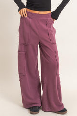 Cargo Wide Leg Lounge Pant