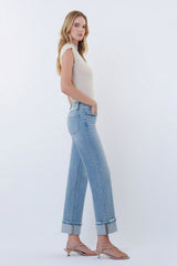 Calista's Cuffed Jeans