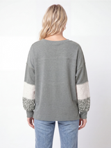 Mixed Patchwork and Lace Top