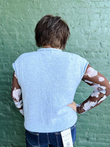 Cap Sleeve Vest Cardigan