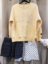 Navy Mini Polka Dot Lulu Mac Boxer Short