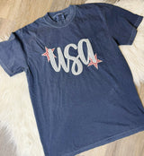 Blue Patch USA Tee