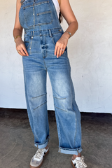 Denim Barrell Overalls