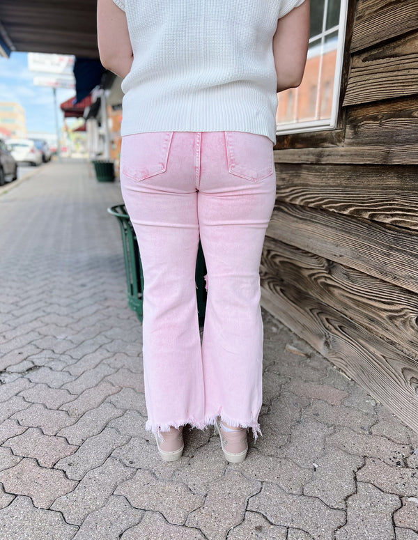 Kendal's Pink Cropped Pants