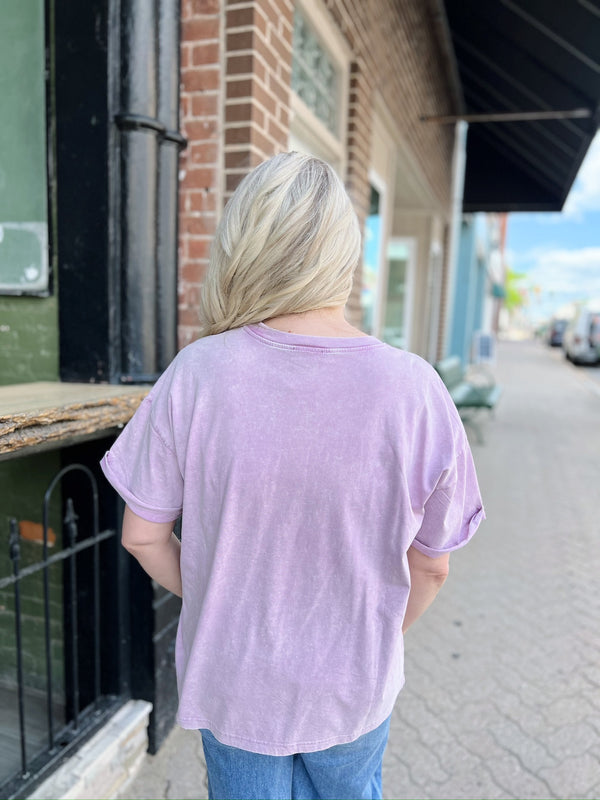 Lavender Dreamer W/ Cheetah Paradise Tee