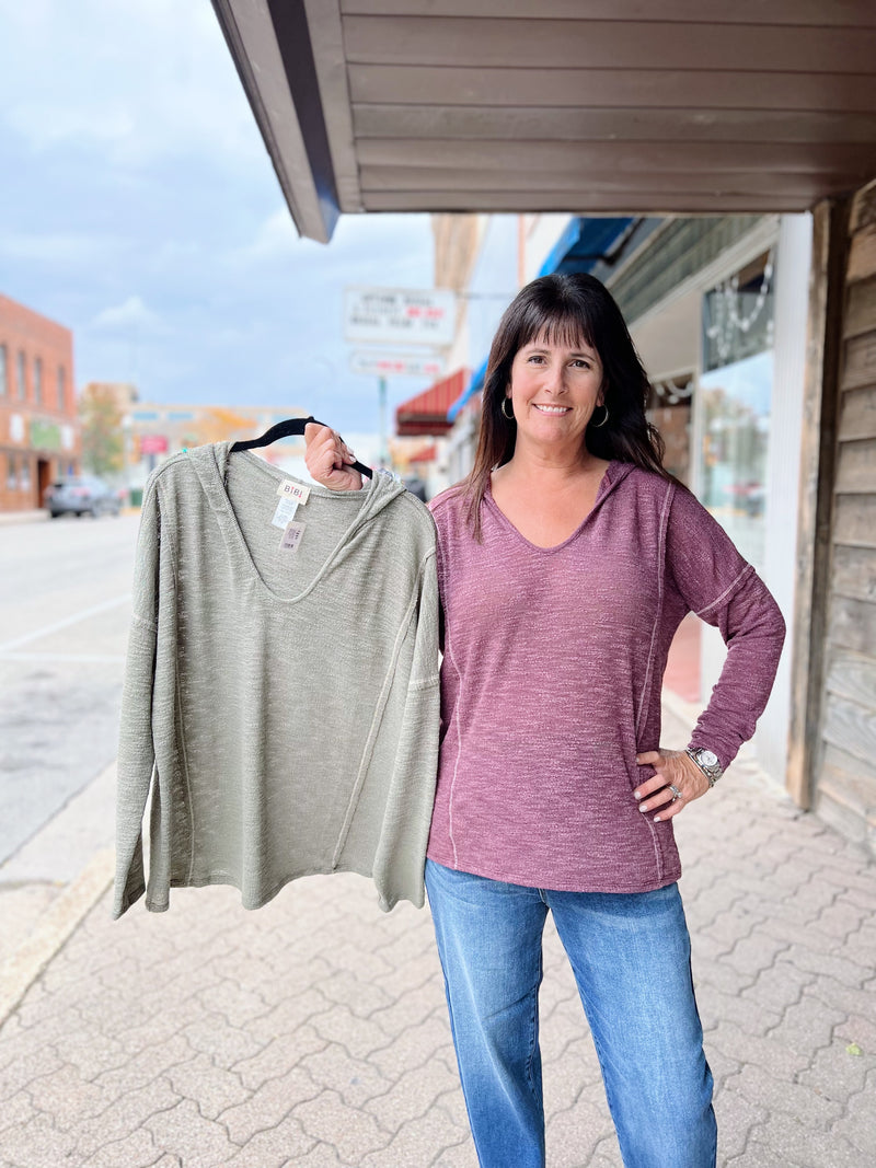 Lightweight Hooded Top