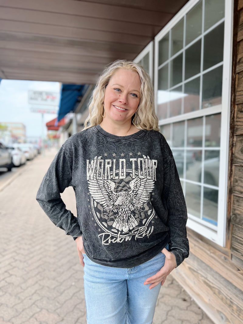 Acid Wash World Tour Crewneck