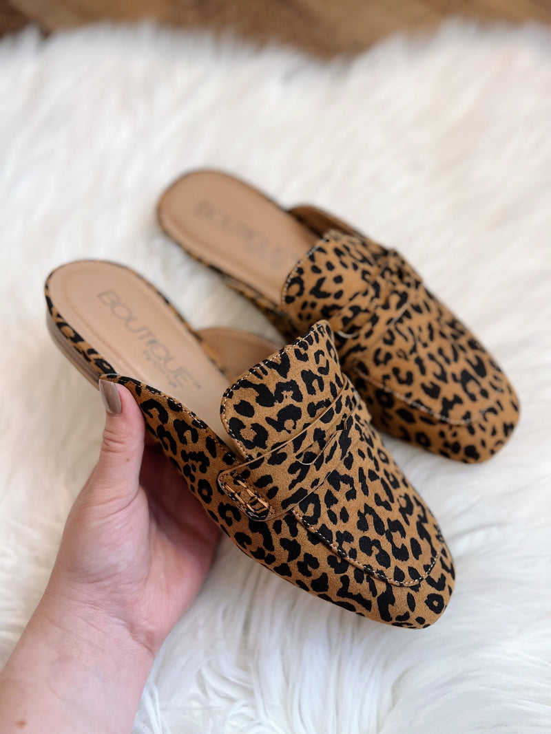 Autumn's Mules Leopard