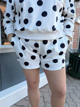Polka Dot Long Sleeve Top and Short Set