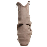 Jett's Taupe Suede Slouchy Boot
