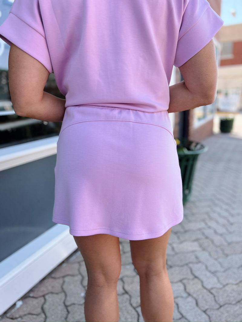 Modal Poly Span Skort