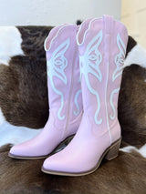 Lucy's Pink Western Boot
