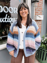 Hand Crochet Open Cardigan