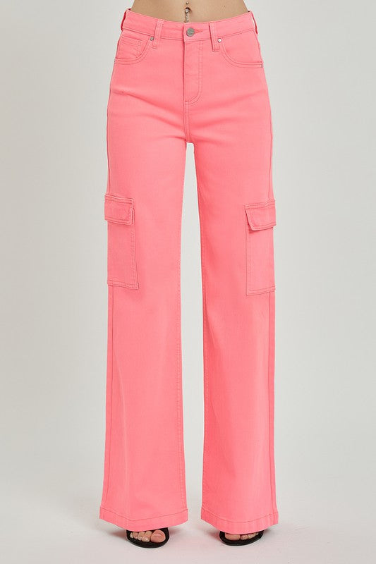 Cadence's Hot Pink Cargo Jeans