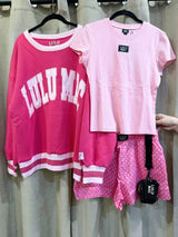 Bubblegum Mini Polka Dot Lulu Mac Boxer Short