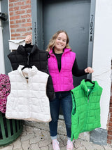Basic Lightweight Quilted Vest