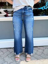 Cash's High Rise Wide Leg Jeans