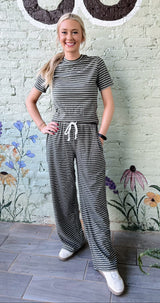 Green Striped Soft Set
