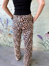 Brown Leopard Lulu Mac Pant