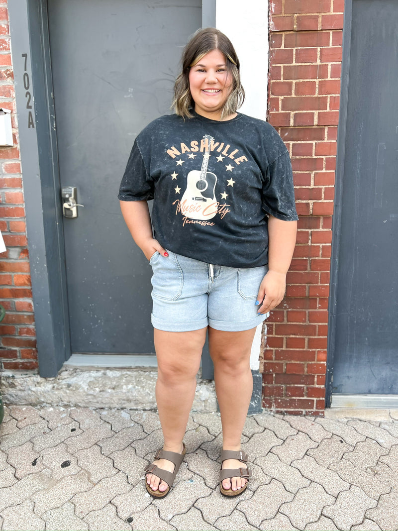 Curvy Sedona's Denim Shorts