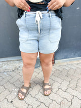 Curvy Sedona's Denim Shorts