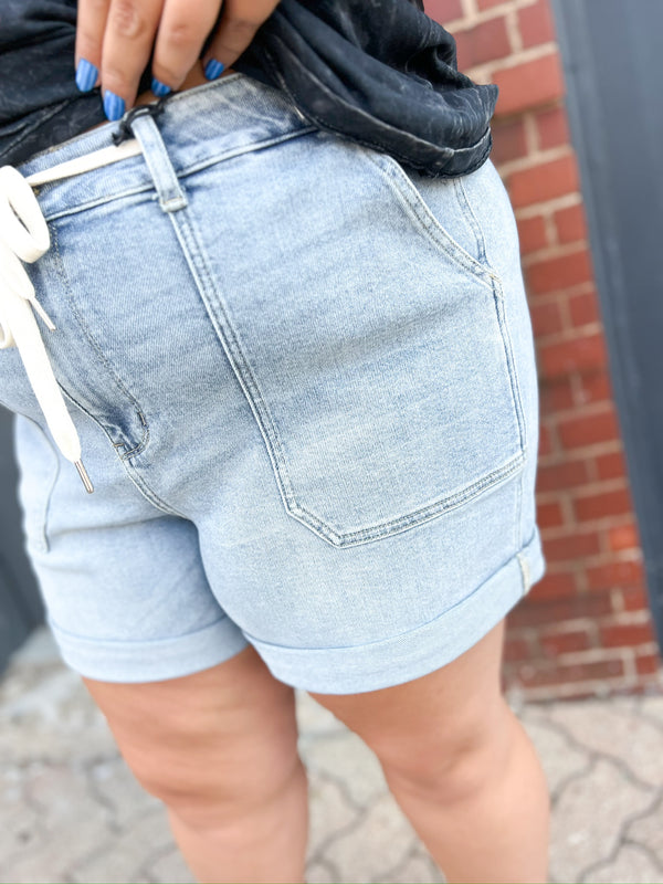 Curvy Sedona's Denim Shorts