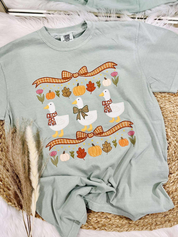 Sage Fall Goose Tee