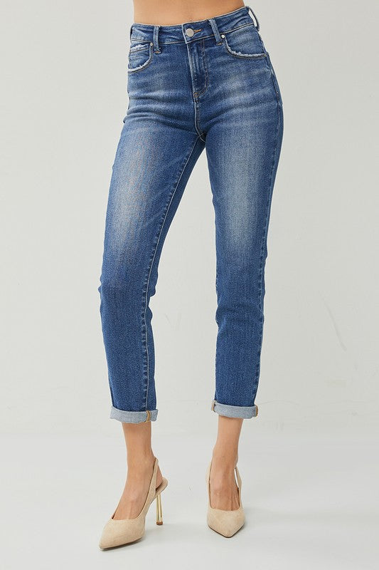 Kay's High Rise Relaxed Skinny Jeans
