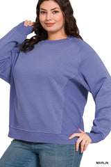 Curvy Round Neck Fleece