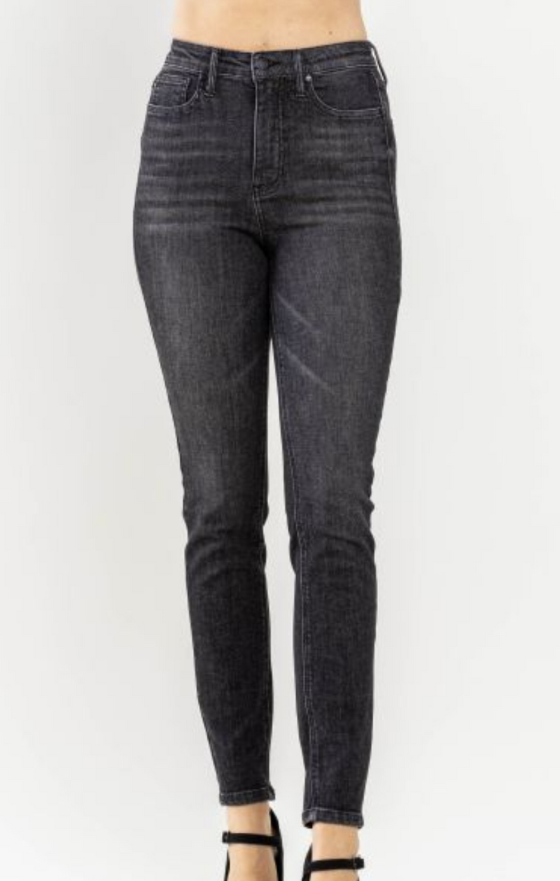 Sawyer's Black Tummy Control Skinny Jeans