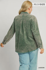 Corduroy Front Pocket Shacket