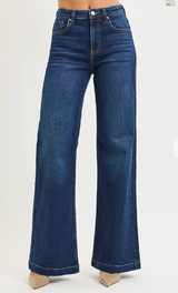 Gina's High Rise Wide Leg Jeans