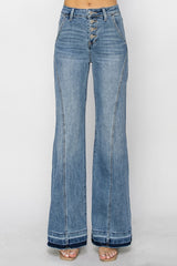 Paula's High Rise Seam Lined Jeans