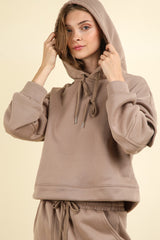 Lightweight Cargo Pocket Hooded Top