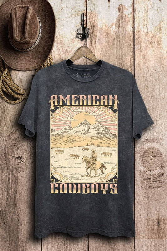 Black American Cowboys Graphic Tee