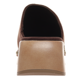 Jeda's Brown Suede Mule