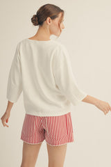 Soft V- Neck Top