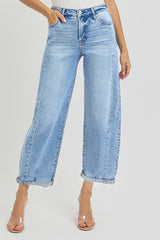 Rylynne's High Rise Barrel Jeans