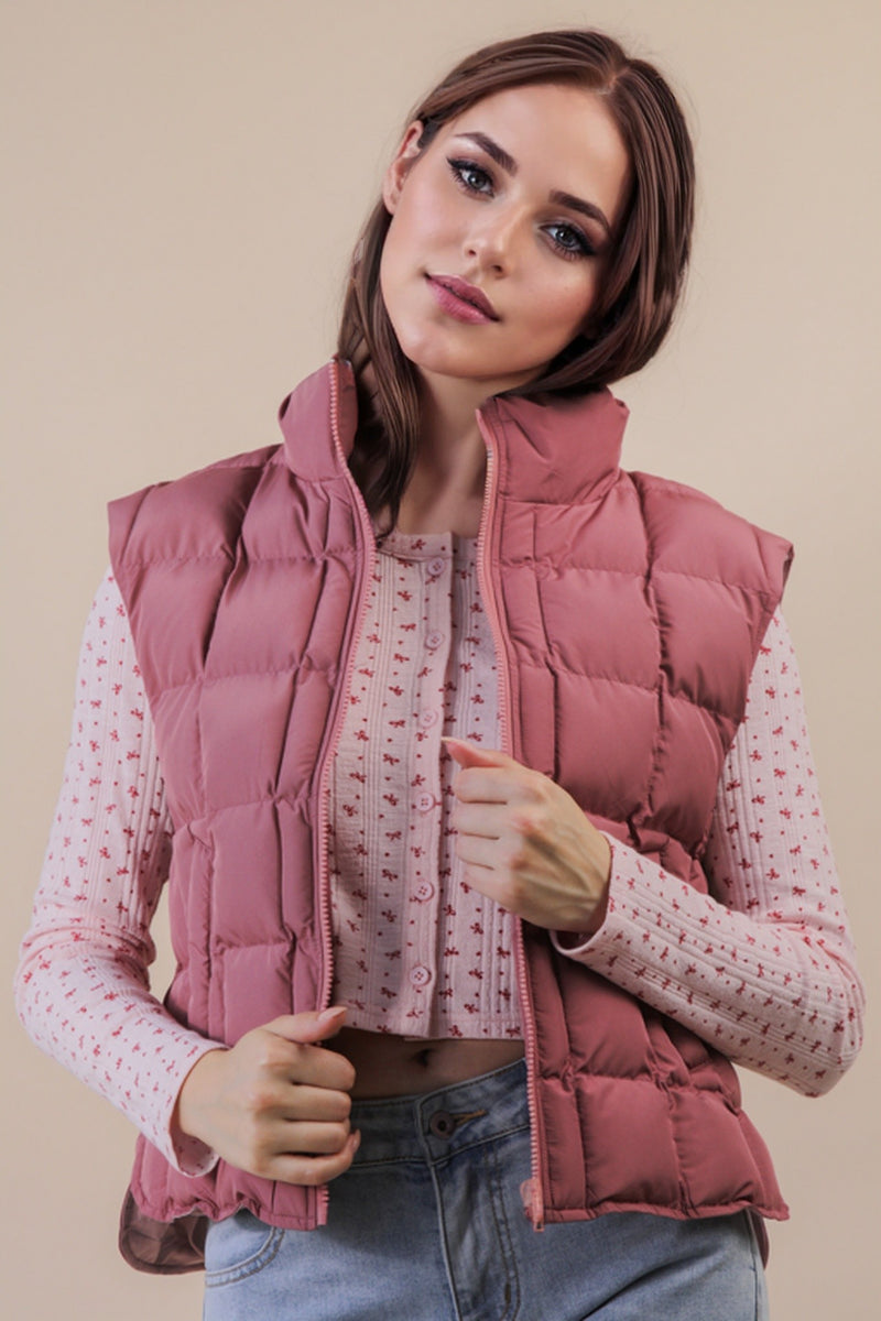 Basic Light Weight Quilted Vest