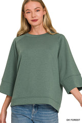 Scuba 3/4 Sleeve Pullover