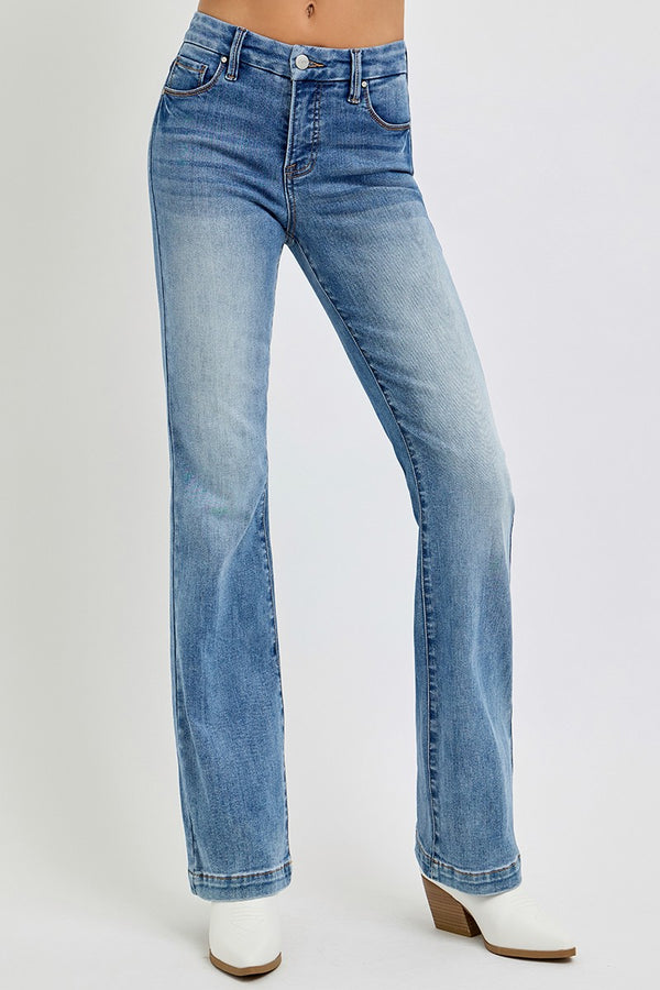 Wyatt's Mid Rise Bootcut Jeans