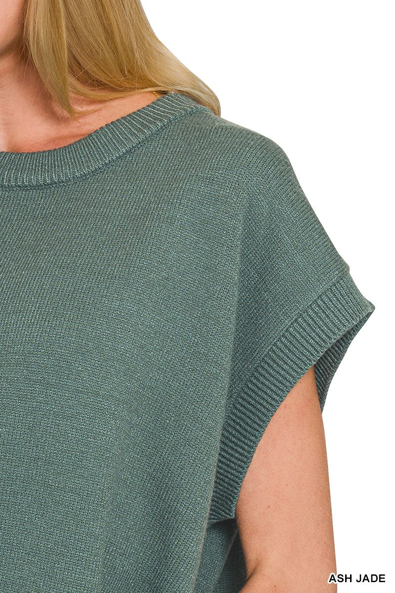 Oversized Sweater Vest