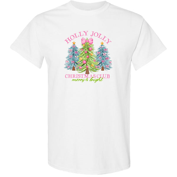 Holly Jolly Christmas Club Tee